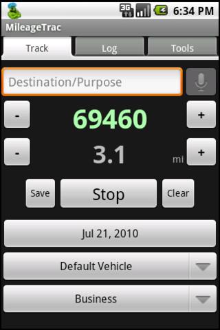 MileageTrac Trial Android Productivity