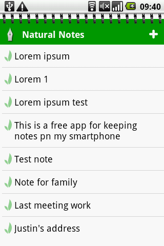 Natural Notes Android Productivity