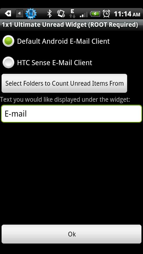 1×1 Ultimate Unread Widget Android Productivity