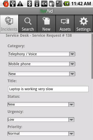 SysAid Helpdesk App Android Productivity
