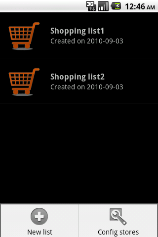 My shopping Android Productivity