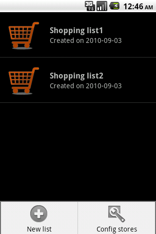 My shopping