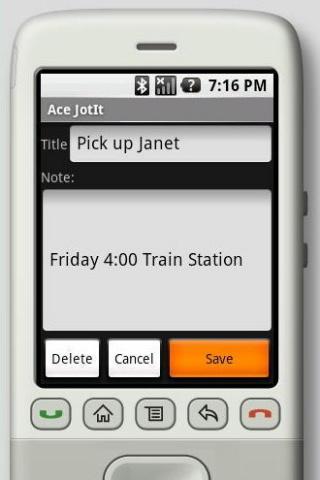 FREE 24 hrs-Ace JotIt Notepad Android Productivity