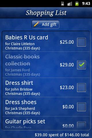 Christmas Shopper Pro Android Productivity