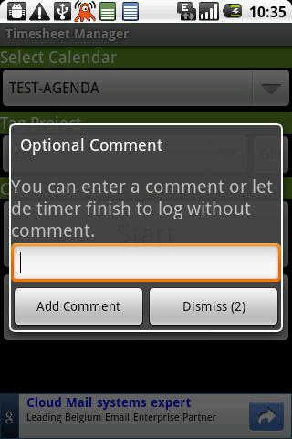 Timesheet Manager Android Productivity