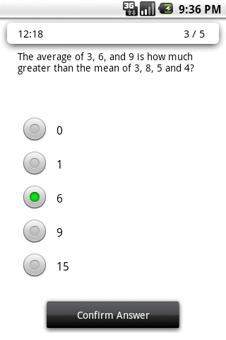 GMAT Drill Lite Android Productivity