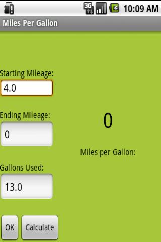 Auto Mileage Android Productivity