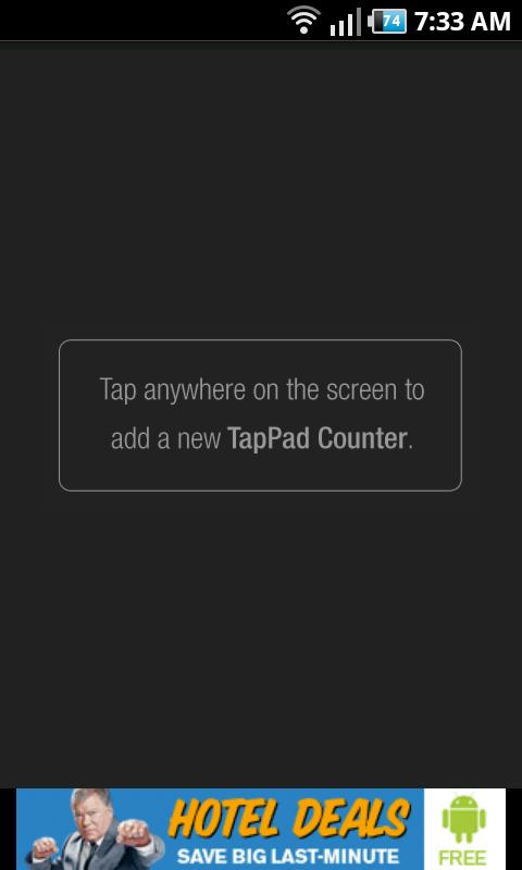 TapPad Counter