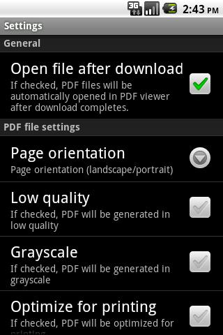 PDFMyWeb Pro Android Productivity