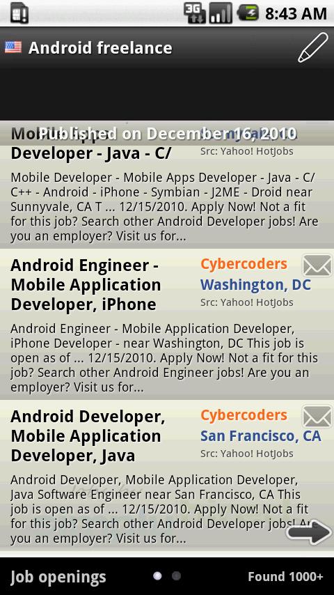 GetAJob Android Business