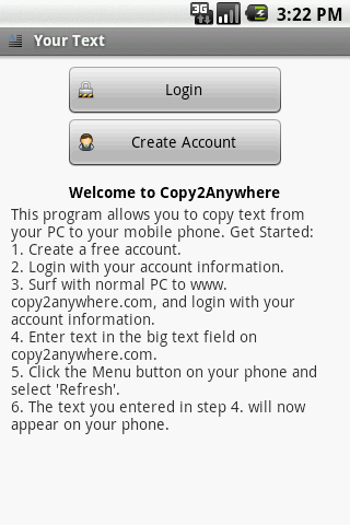 Copy 2 Anywhere Android Productivity