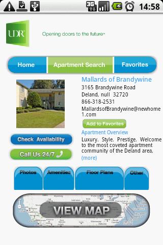 Apartments by UDR, Inc Android Travel & Local