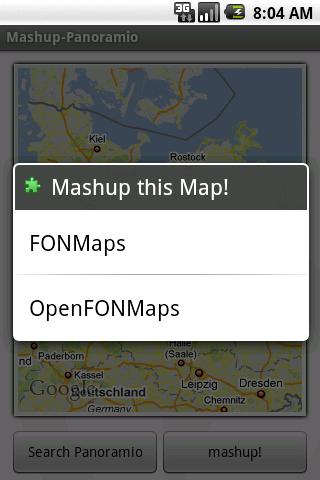 Mashup-Panoramio Android Productivity