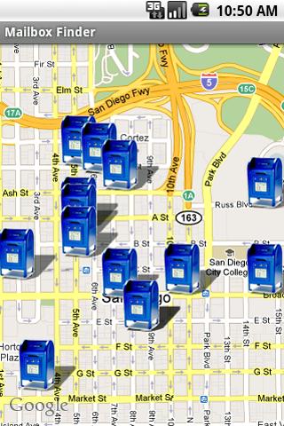 Mail Box Locator Android Productivity