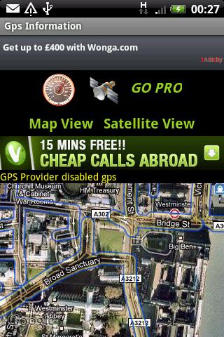 Gps Information Android Productivity