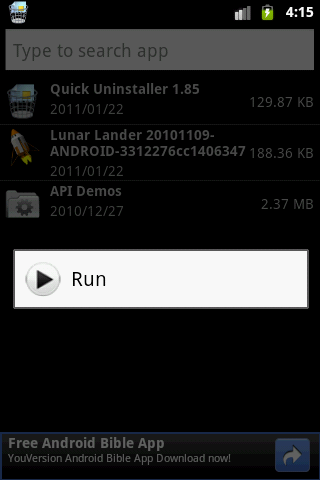 QuickUninstaller Android Productivity