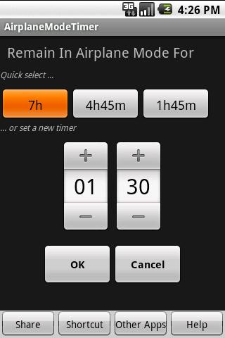 AirplaneModeTimer Android Productivity