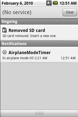 AirplaneModeTimer Android Productivity