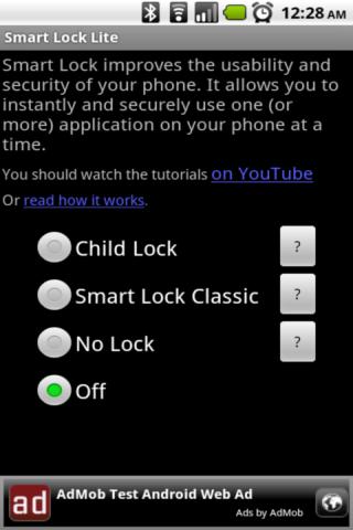 Smart Lock Lite Android Productivity