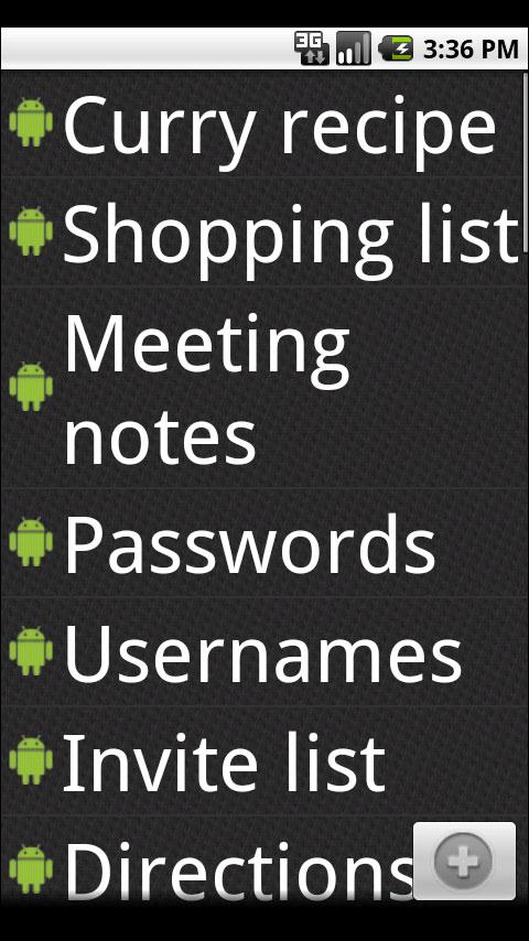 SlickNote Android Productivity