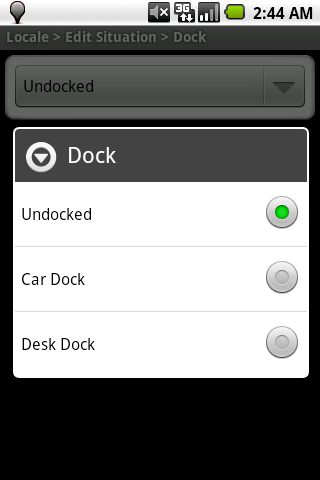 Locale Dock Plug-in Android Productivity