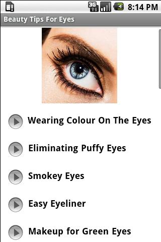 Beauty Tips For The Eyes Android Health