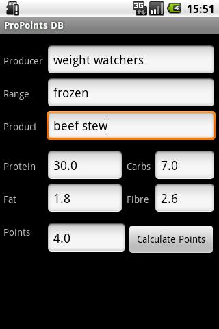ProPoints DB Android Health