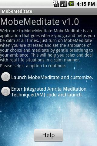 MobeMeditate Android Health
