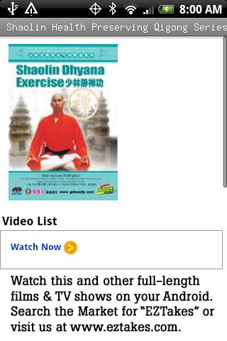 Health Qigong: Dhyana Exercise