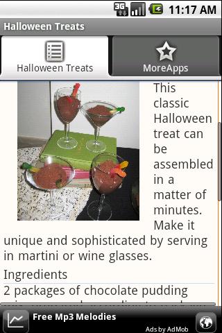 Halloween Treats Android Health