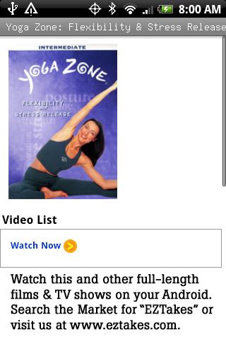 Yoga Zone Flexibility & Stress