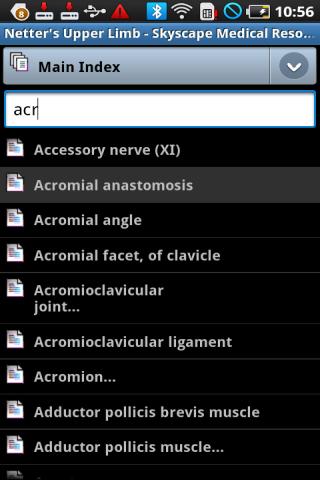 Netter’s Atlas: Upper Limb Android Health