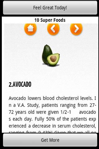 Top Ten Super Foods Rev A Android Health