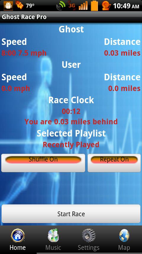 Ghost Race Pro Android Health