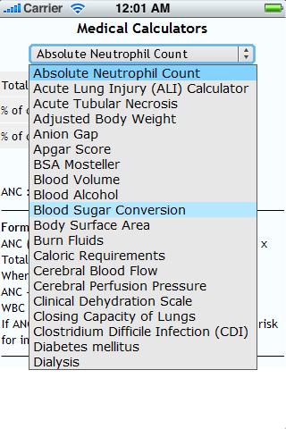 Health and Medical Calculators Android Health