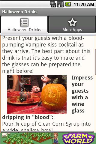 Halloween Drinks Android Health