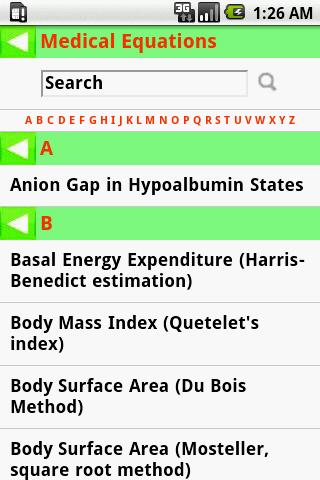 MedCalc 3000 Nutrition Android Health