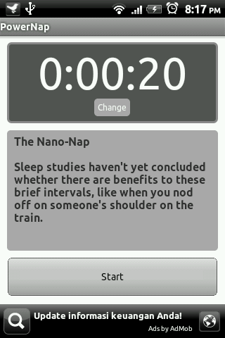 Power Nap Alarm Android Health