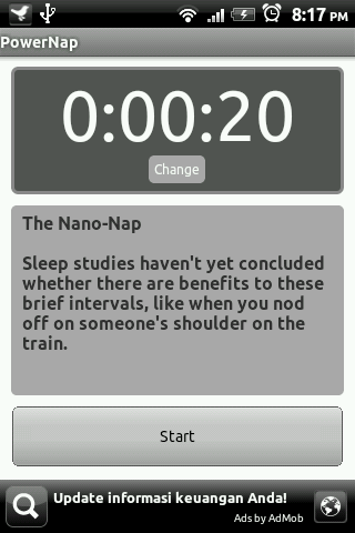 Power Nap Alarm