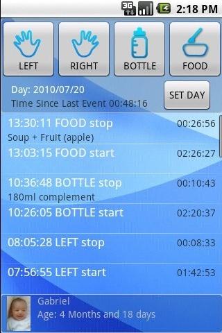 Baby Feeding Android Health