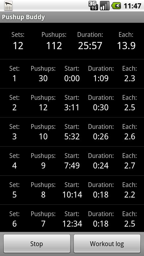 Pushup Buddy Android Health