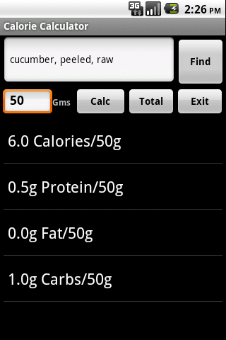 Calorie Calculator