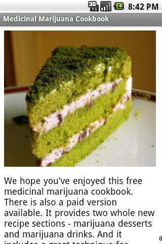 Medicinal Marijuana Cookbook. Android Health