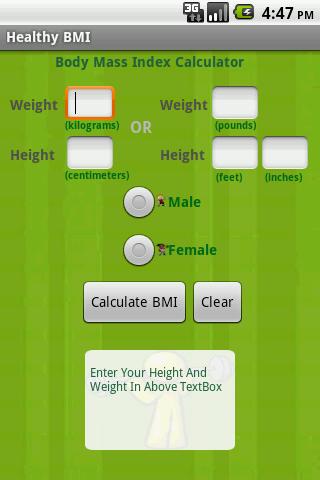 HealthyBMI Android Health