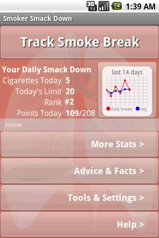 Smoker Smack Down Android Health & Fitness