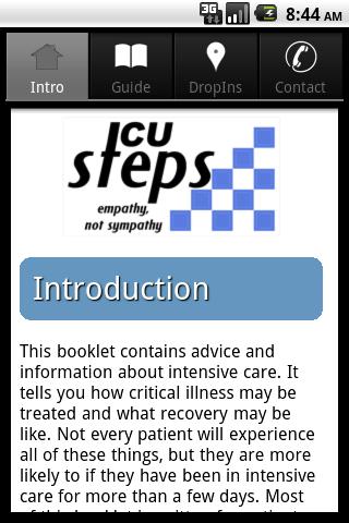 ICUsteps – Intensive Care Android Health