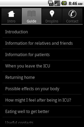 ICUsteps – Intensive Care Android Health