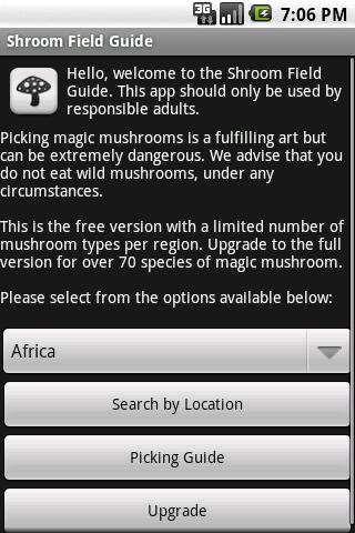 Shroom Field Guide Android Health