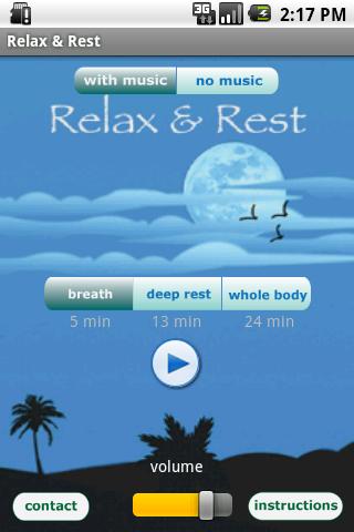 Relax and Rest Meditations Android Health