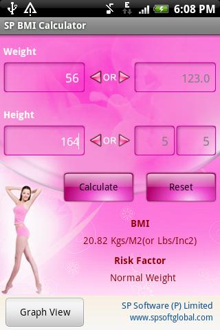 SP BMI Calculator Android Health